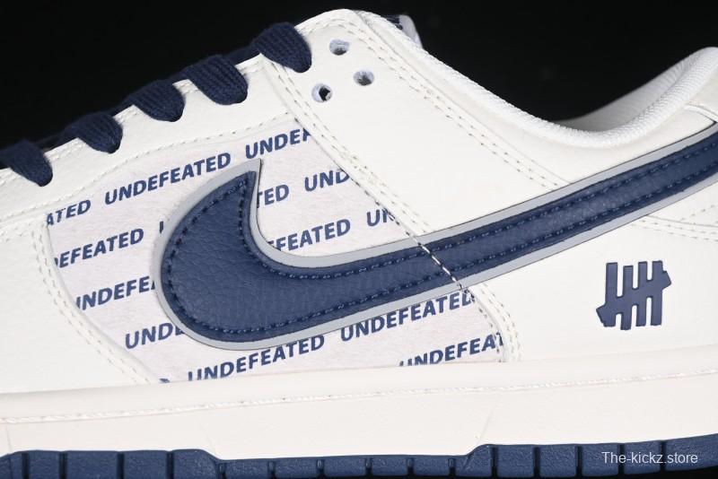 Nike SB Dunk Low UN Collaboration - Dark Blue Anniversary High-End Custom Low-Top Casual Sneakers - XX2026-666