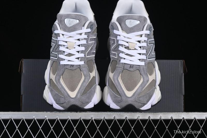 New Balance NB9060 Series Retro Casual Running Shoes with ABZORB Cushioning - U9060LBA