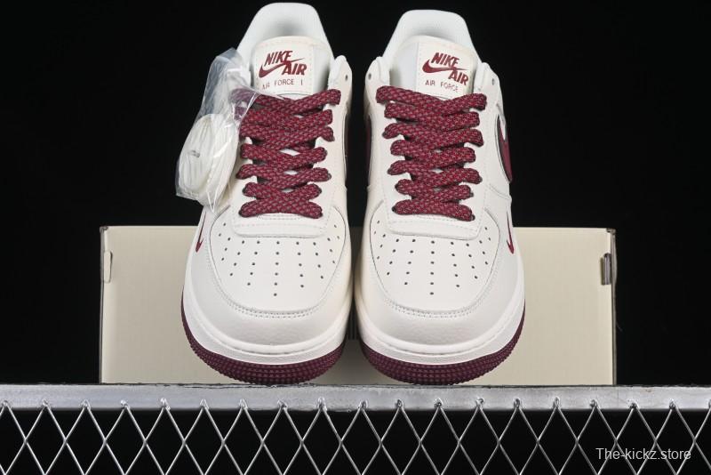 Nike Air Force 1 '07 Low QR Code Black Star Sneakers Low-Top Casual Shoes - CU1836-961