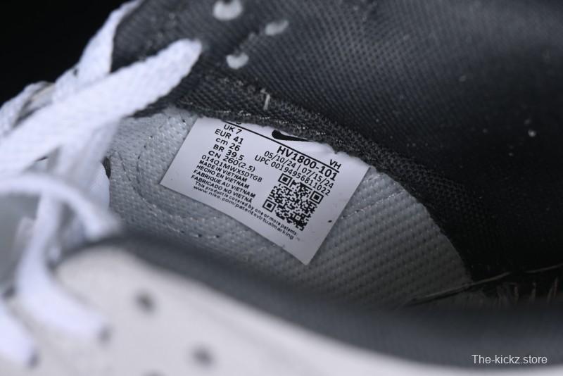 Nike Dunk Low 85 Double Swoosh White Grey SB Low Top Casual Skate Shoes - HV1800-101