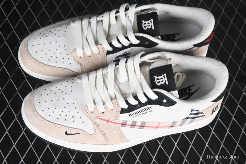 Nike Travis Scott x Fragment Design x Air Jordan 1 Low OG SP AJ1 Low Top Casual Sneakers - DM7866-049