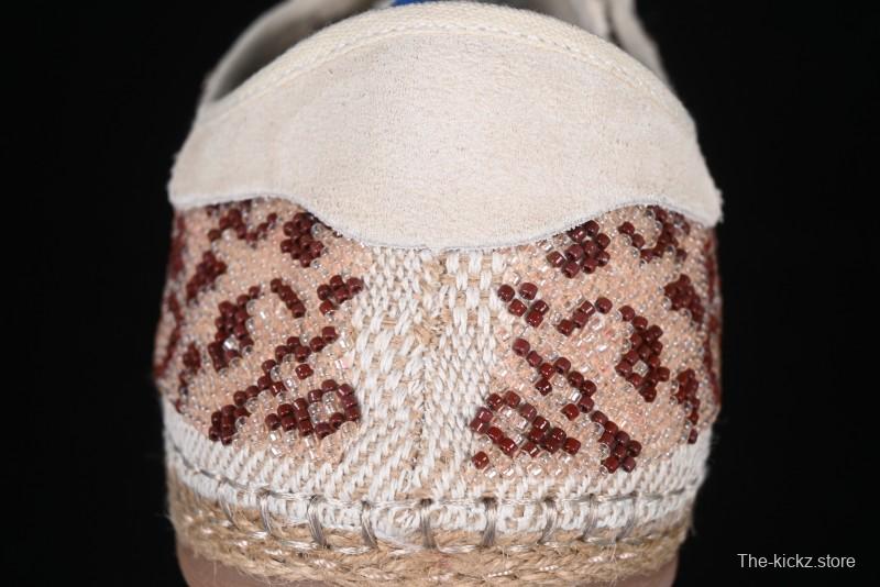 Adidas Clot x Originals Gazelle Indoor Retro Casual Slip-Resistant Wear-Resistant Low-Top Sneakers - IH3642