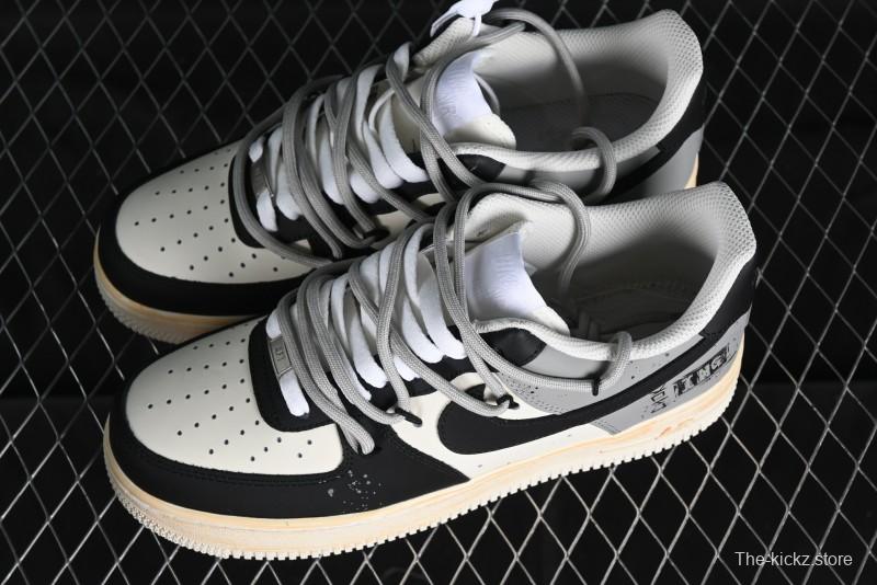 Nike Air Force 1 '07 Low Custom Hand-Painted Anime Theme Casual Sneakers with Strap - ZH0316-015