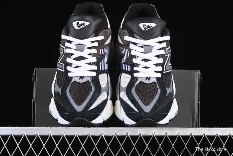 New Balance 9060 Retro Casual Running Shoes with ABZORB Cushioning Technology - U9060BRN