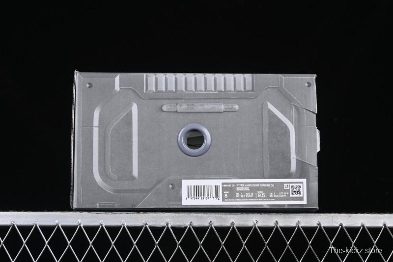 Nike Rtfkt Studios x Nk Dunk Genesis Low OG Ghost Metaverse Series Casual Skate Shoes - HM4465-001