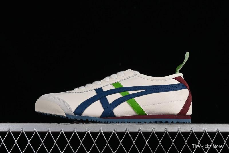 Onitsuka Tiger Mexico 66 Low-Top Leather Casual Running Shoes - 1183A201-115