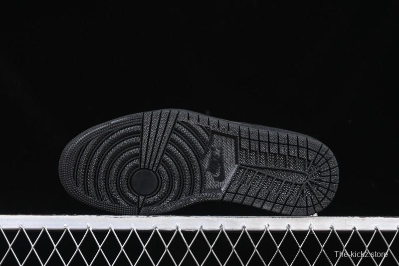 Nike Travis Scott x Fragment Design x Air Jordan 1 Low OG SP AJ1 Year of the Snake Limited Black Snake Web Low Top Casual Sneakers - CH6336-018