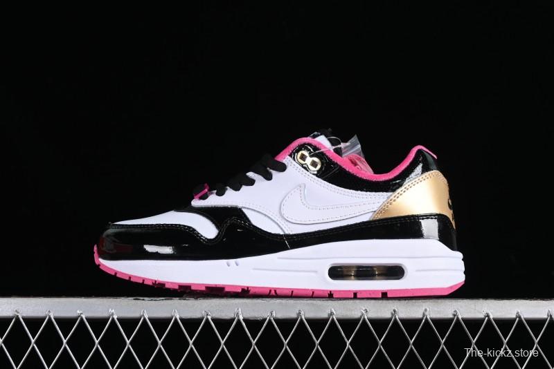 Nike Air Max 1 Premium Retro Running Shoes with Half-Sole Air Cushion - HJ3966-100