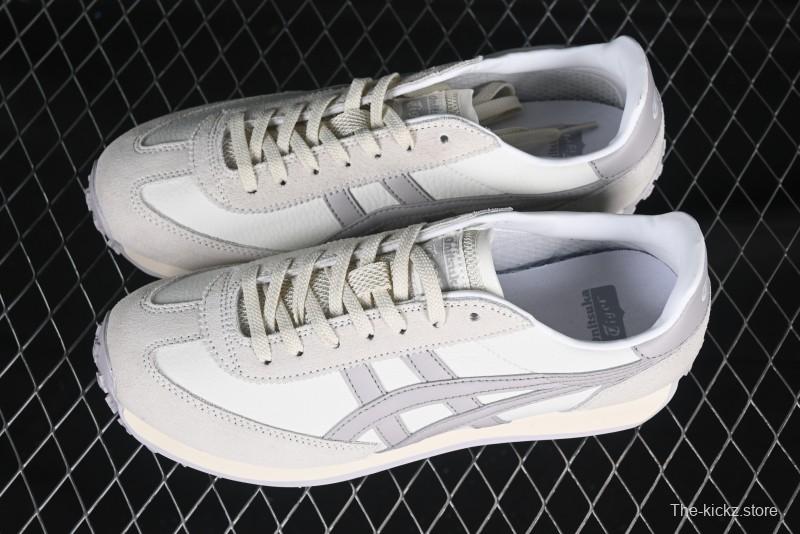 Classic Onitsuka Tiger Mexico 66 Shoes – White & Grey Minimalist Design