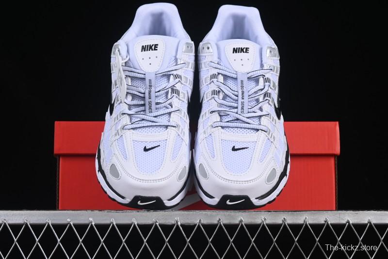 Nike P-6000 Premium Retro Casual Sneakers with Multi-Layer Design - CD6404-107
