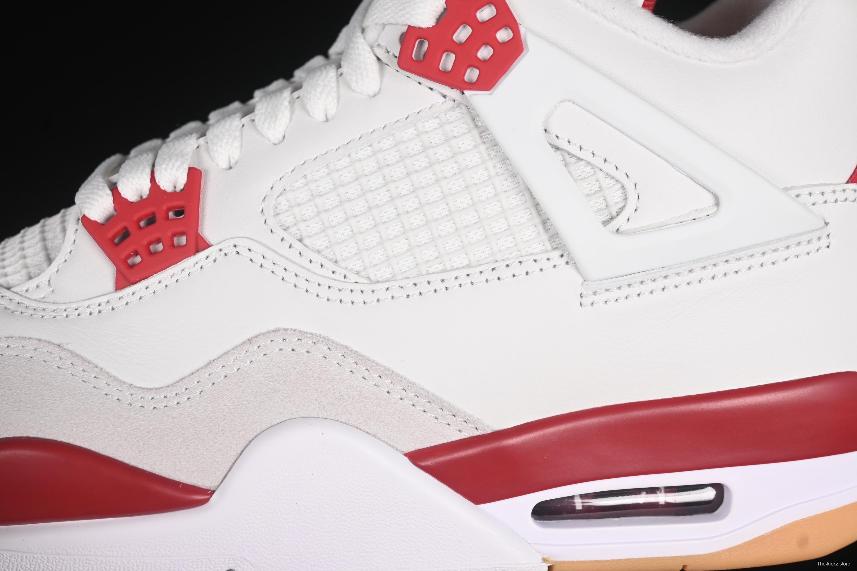 Nike SB x Air Jordan 4 OG "Varsity Red" Retro Basketball Shoes - DR5415-106