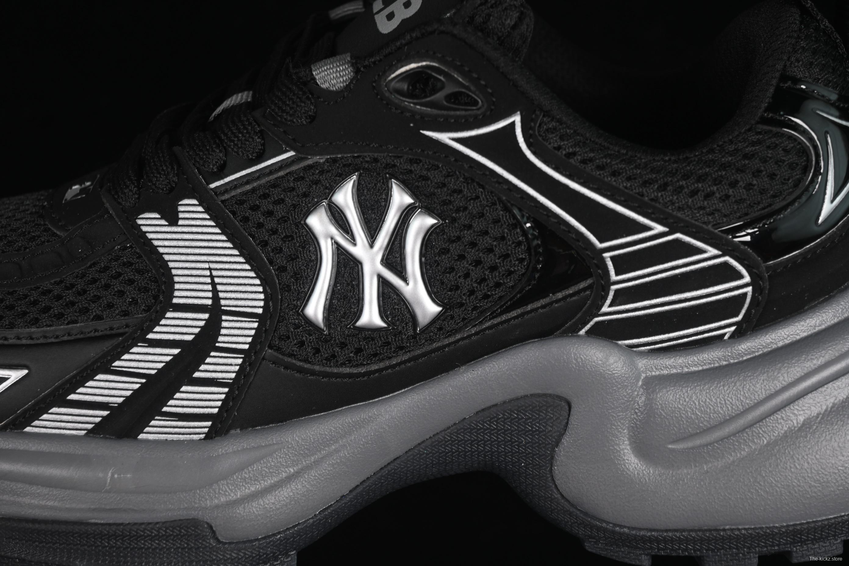 New York Yankees MLB XLG Chunky Breathable Casual Sneakers - 3ASHW045N50BKS