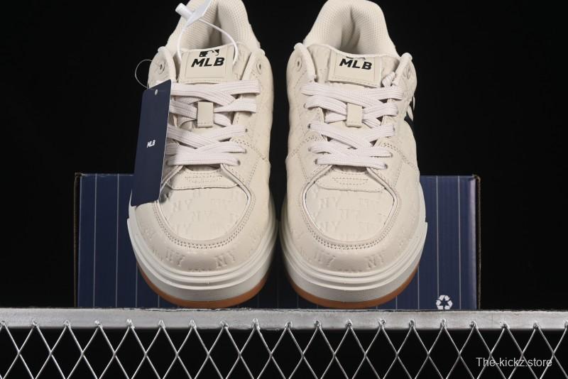 New York Yankees Chunky Liner Mid Denim Monogram Platform Sandals - 3ASXE015N50CRS