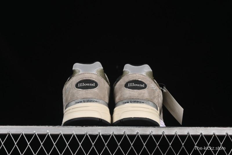 New Balance Made In USA M993 Classic Retro Running Shoes - U993JJ