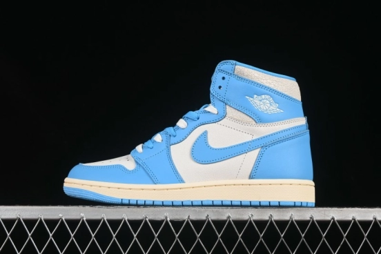 Nike Air Jordan 1 High OG "UNC Reimagined" Retro Basketball Shoes - DZ5485-402
