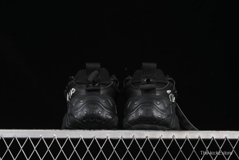 Fila Heritage Fluid Cat Paw 5.0 Retro Dad Shoes with Lace-Up Design - F12M412105FBK