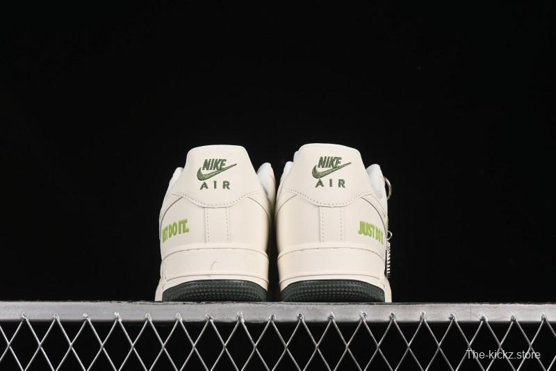 Nike Air Force 1'07 Low Just Do It Casual Sneakers with Full-Length Air Cushion - DF0188-056