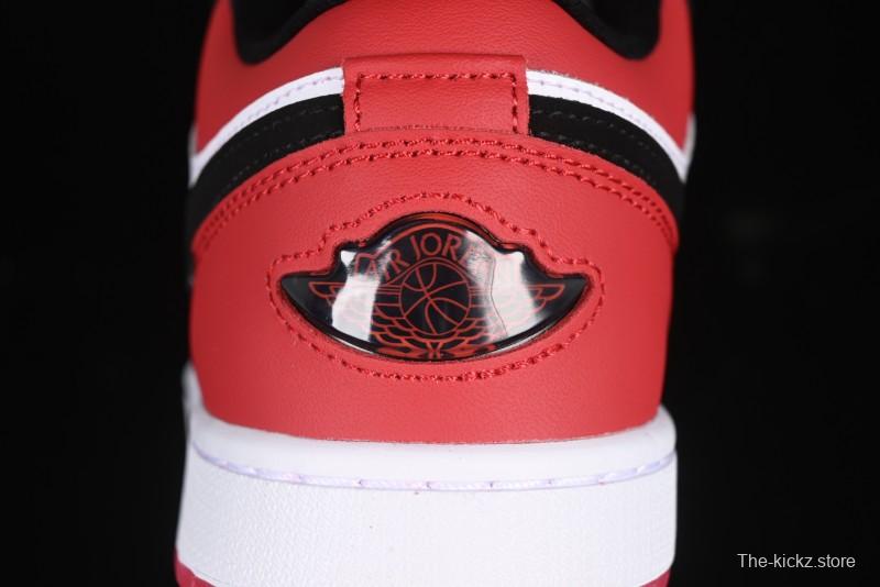 Nike Air Jordan 1 Low "White Black Gym Red" Retro Casual Sneakers - IB8971-106