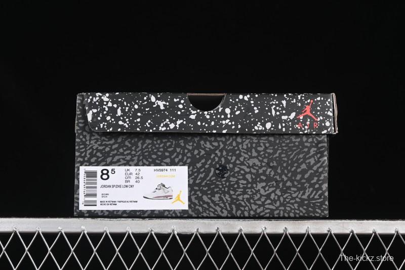 Nike Jordan Spizike Low Retro Blue Hybrid Sneakers with Air Jordan 3, 4, 5, 6 Design Elements - HV5974-111