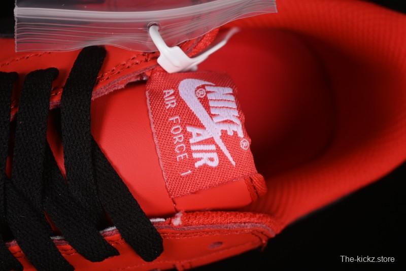 Nike Air Force 1'07 Low Watermelon Red Casual Sneakers with Full-Length Air Cushion - FD7039-600