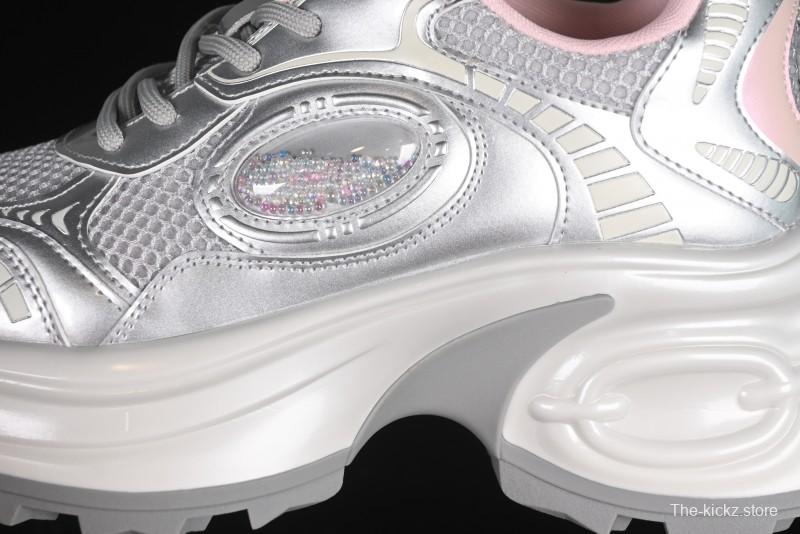 GG-CC Casual Sports Running Shoes with Crescent Moon Sole and 5cm Height Increase - 668-1