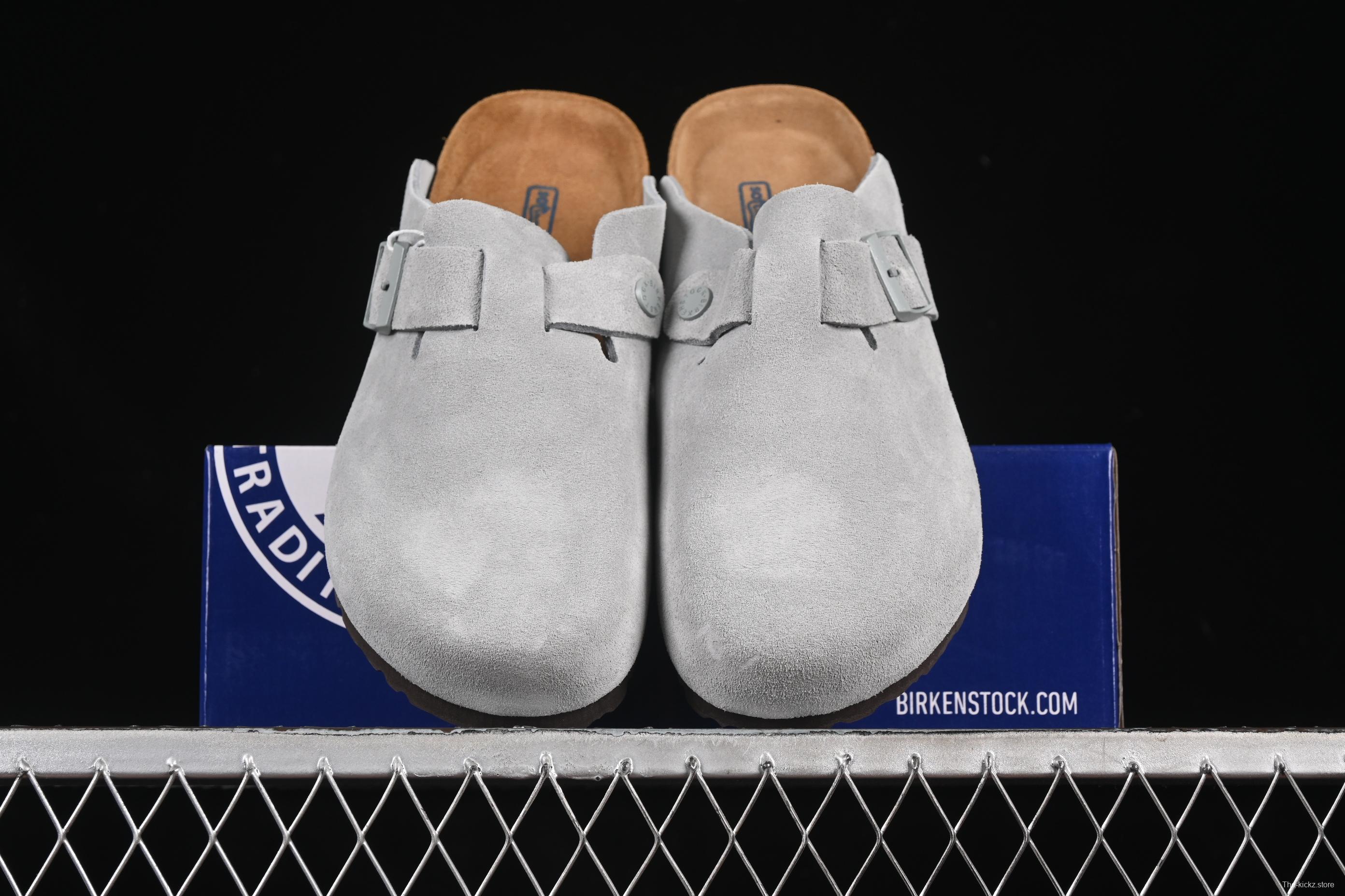 Birkenstock Arizona Soft Footbed Sandals with Suede Leather and Lambswool Lining - G.D4