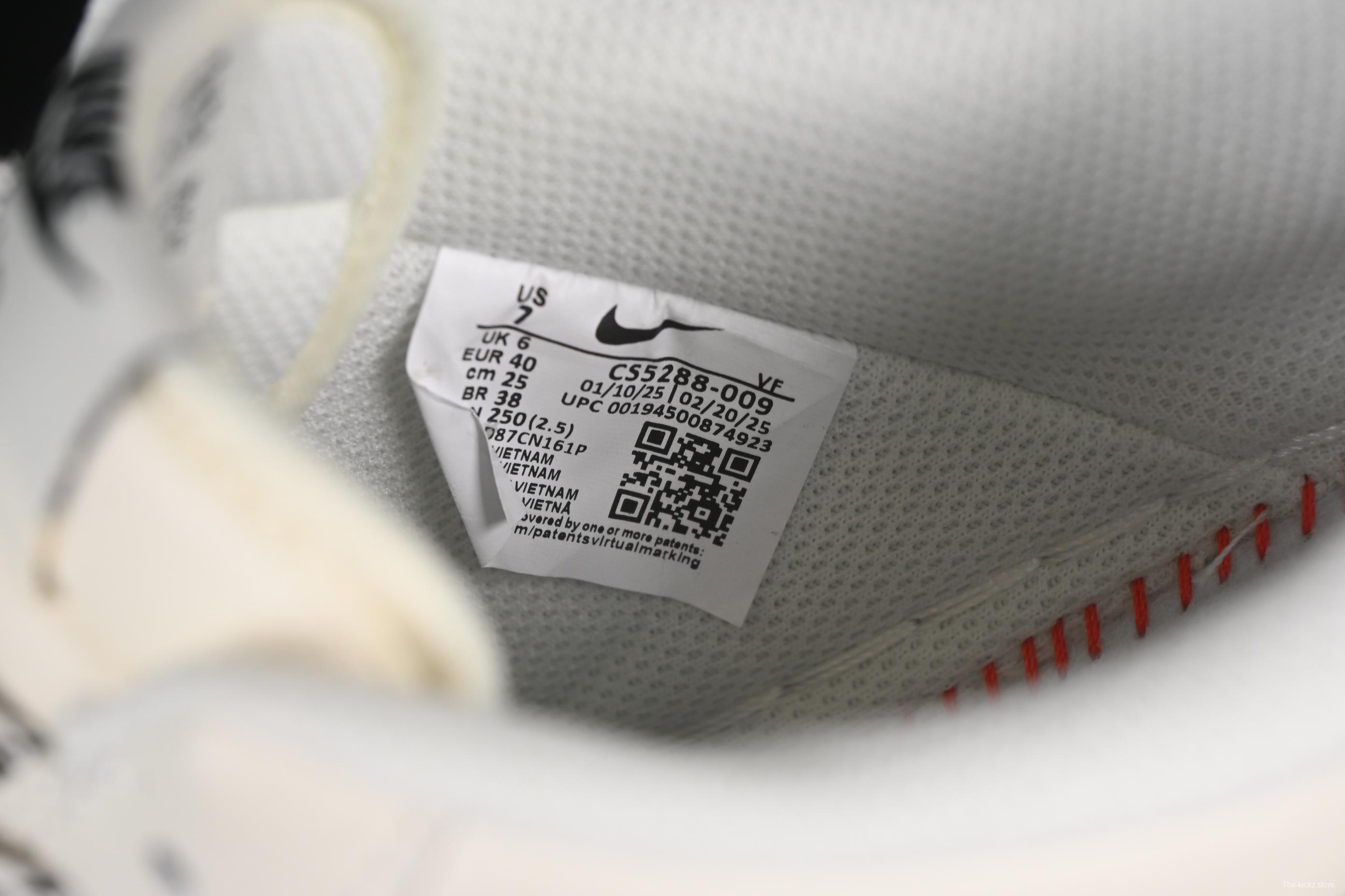 Nike Air Force 1'07 Low Gucci Collaboration Dual-Tone Mini Swoosh Casual Sneakers - CS5288-009