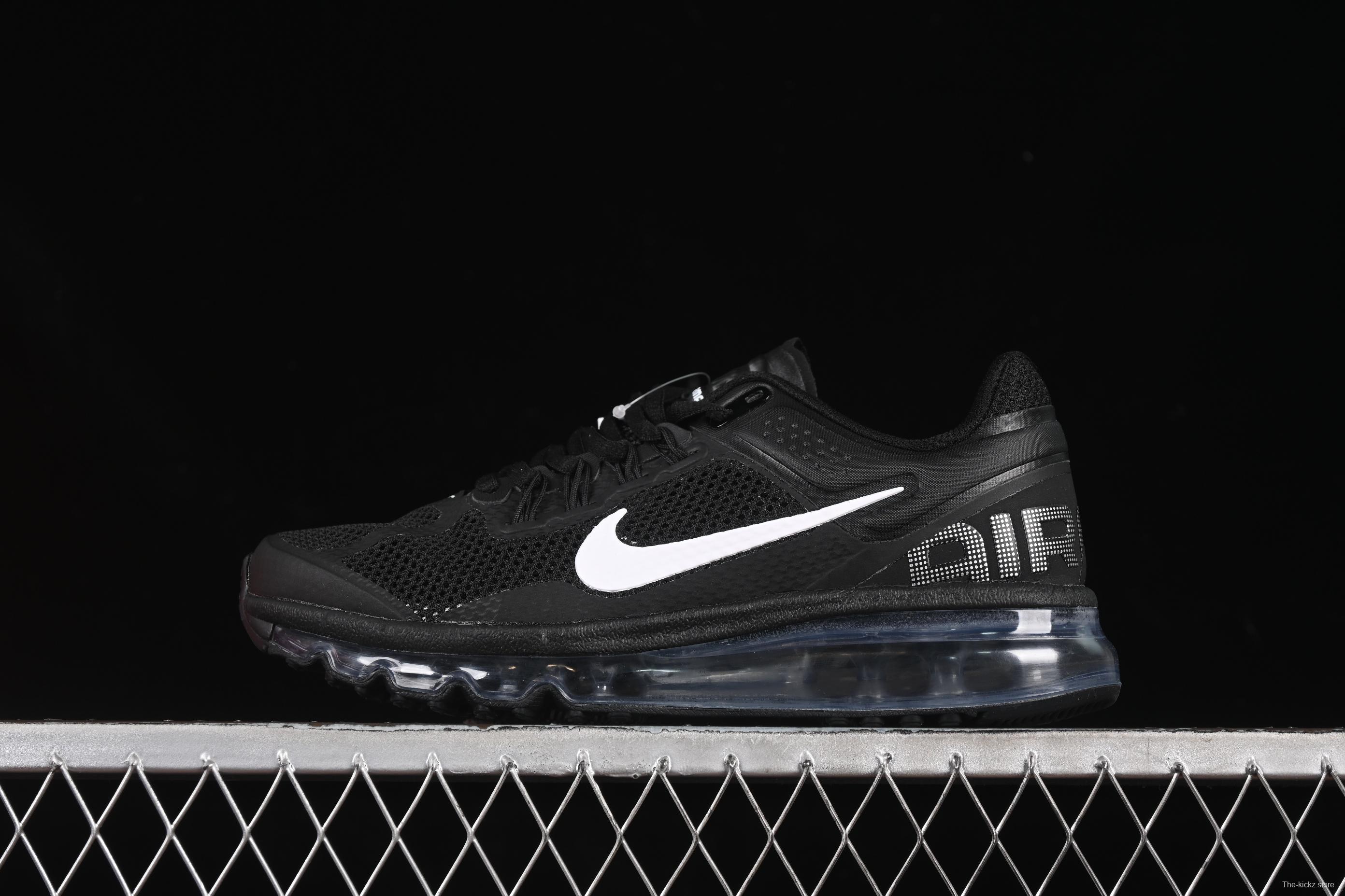 Nike Air Max 2013 Retro Breathable Mesh Running Shoes with Full-Length Max Air Cushion - 554886-108