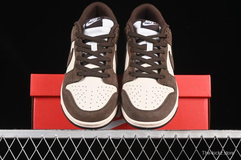Nike SB Dunk Low White Mocha Low-Top Casual Skate Shoes - FQ8249-104