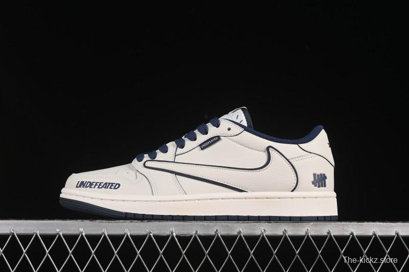 Nike Travis Scott x Fragment Design x Air Jordan 1 Low OG SP AJ1 Casual Sneakers - DF1845-533