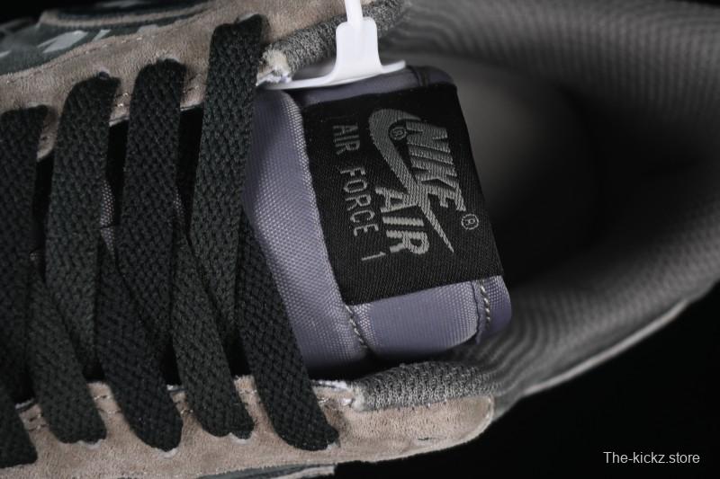 Nike Air Force 1'07 Low Grey Faced Prince Casual Sneakers - YD2452-808