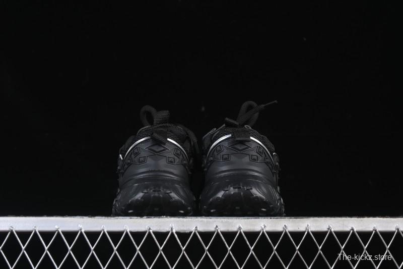 Balenciaga Non-Slip Wear-Resistant Casual Kids Shoes Black