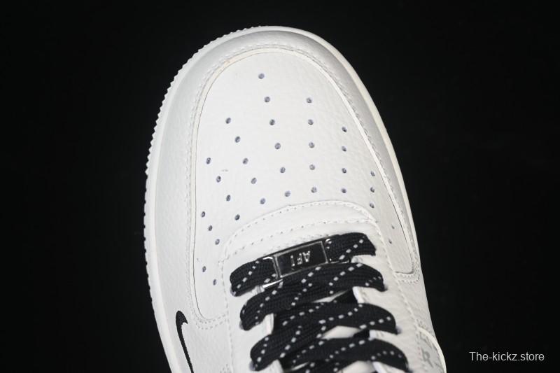 Nike Air Force 1 '07 Low LV Collaboration Off-White Small Swoosh Casual Sneakers - CS5288-035