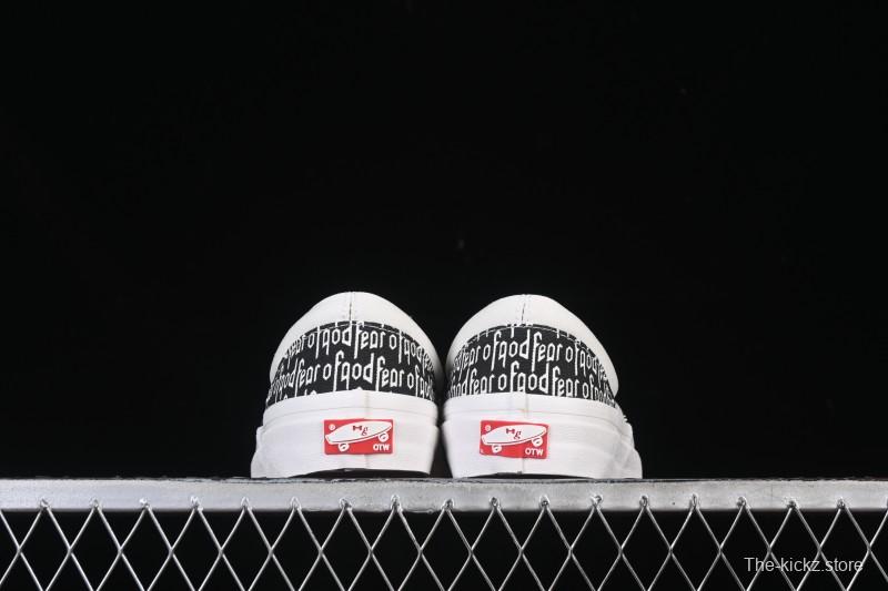 Vans Era 44 Low-Top Casual Skate Shoes with All-Over Logo Print - VN0A3MQ5PZP1