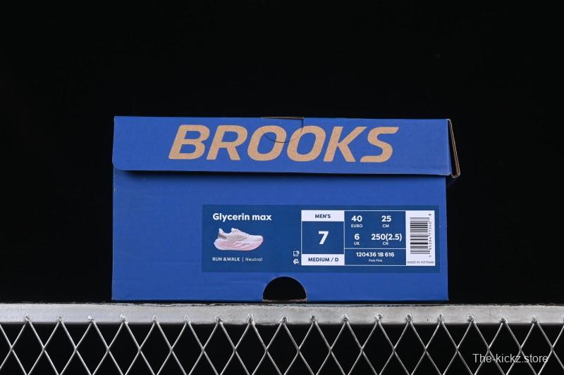Brooks Glycerin Max Men's Cushioned Marathon Running Shoes - 1204361B616