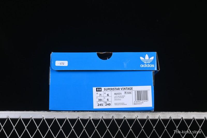 Adidas Originals Superstar Vintage Shell Toe Casual Sneakers - JQ3221