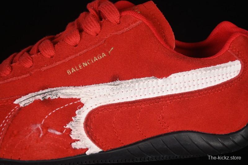 Puma The Open Product x Balenciaga Speedcat Low-Top Lifestyle Casual Shoes - 406519-03