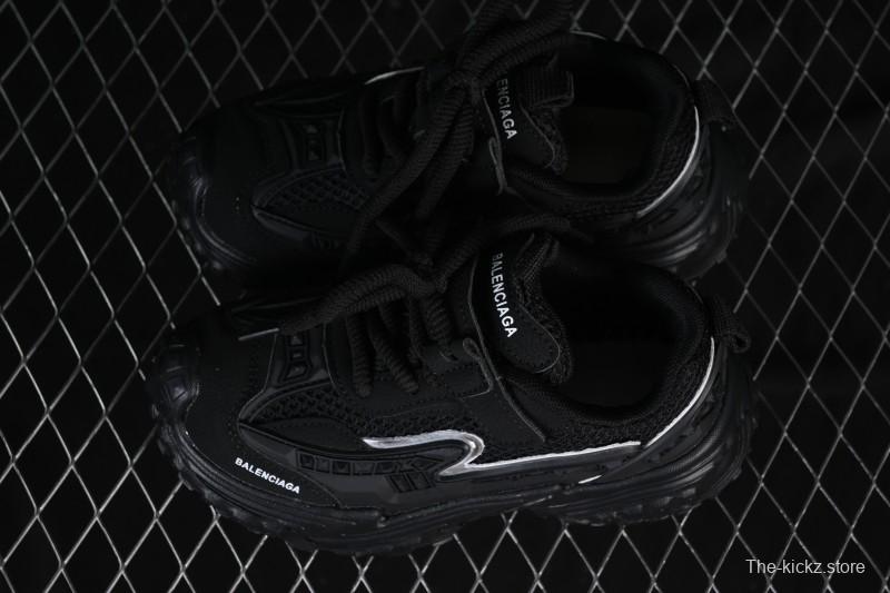 Balenciaga Non-Slip Wear-Resistant Casual Kids Shoes Black