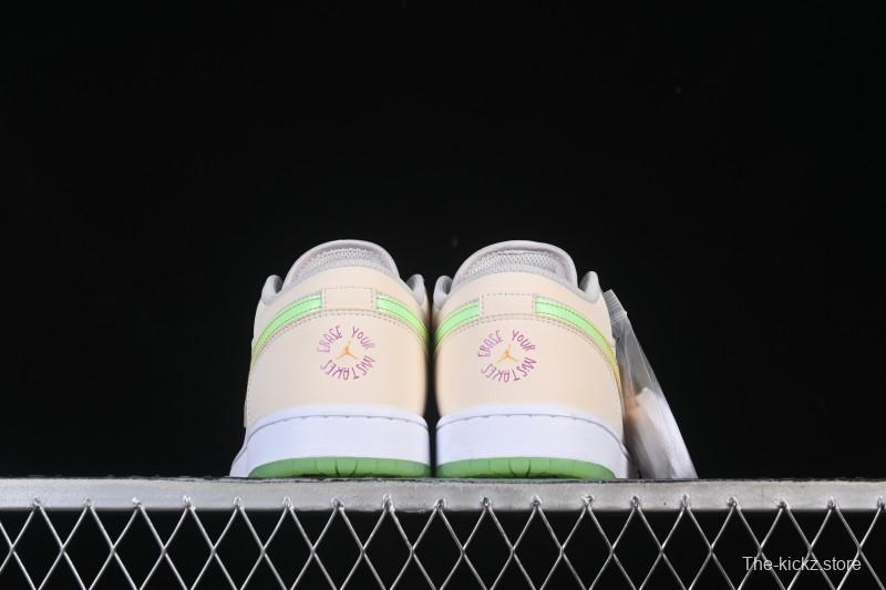 Nike Air Jordan 1 Low Tokyo Bio Hack Casual Sneakers - HQ2030-001