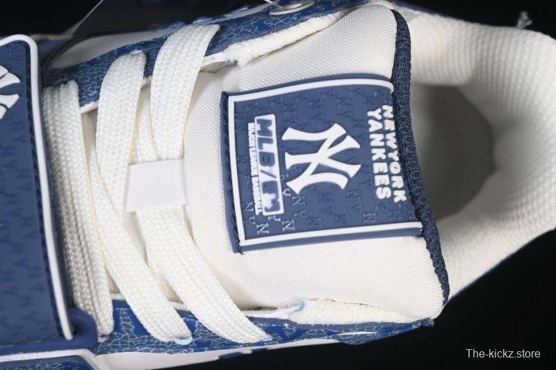 New York Yankees Chunky Liner Pocket Monogram Height-Increasing Thick Sole Casual Running Shoes - 3ASXP025N50NYS