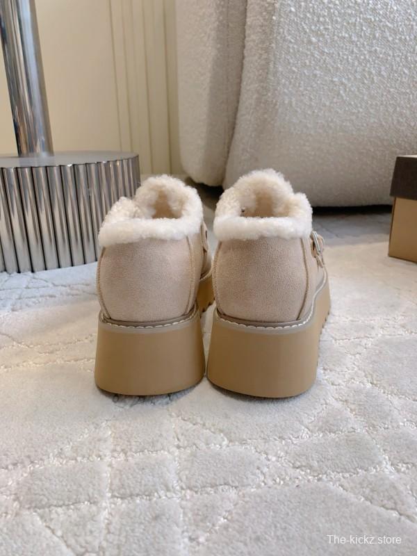 UGG 2025 SS Wool Warm Platform Casual Boots - AS00300