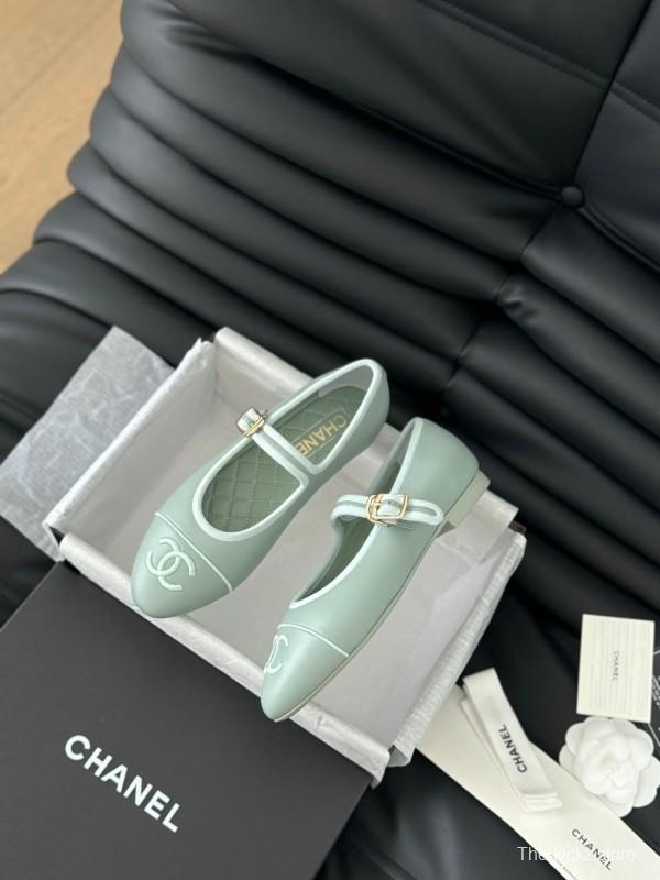 Chanel SS 2025 Runway Mary Jane Flats - LY00
