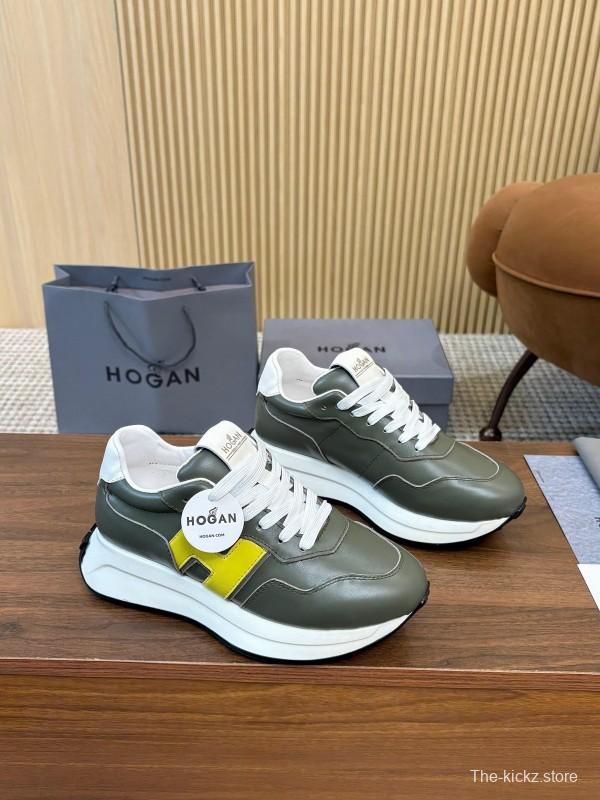 Hogan H-STRIPES Series Chunky Platform Dad Shoes Casual Sneakers - AS00350