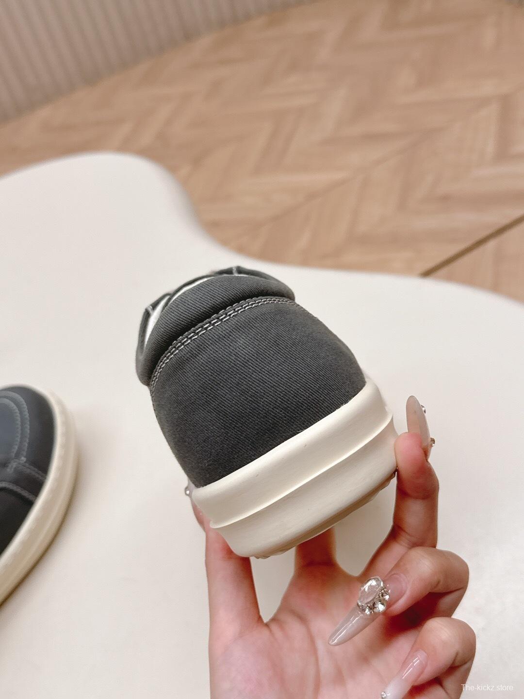 Rick Owens 2025 SS Dark Series High Street Casual Shoes - LY00280/LY00290