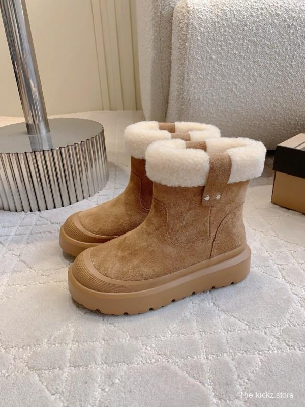 UGG 2025/SS Wool Warm Snow Boots - AS00310