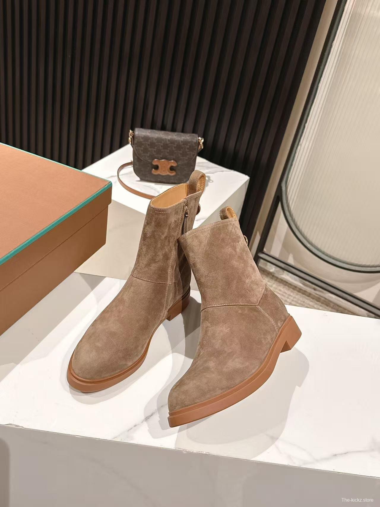 Loro Piana Fall/Winter 2025 Classic Old Money Style Ankle Boots - LY00370/LY00410