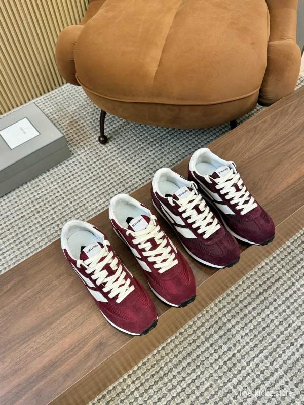 TOM FORD 2025 SS Fashion Casual Shoes with Classic Color Blocking and Imported Leather Insole - AS00350