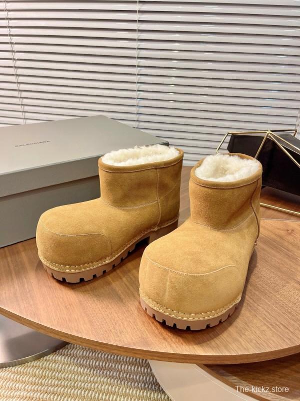 Balenciaga 2025 SS Oversized High-Heel Snow Boots - AS00500