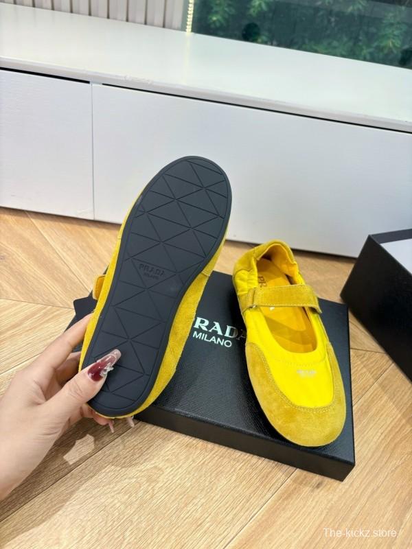 Prada Metal Toe Thin Sole Training Shoes Casual Shoes - LY00260