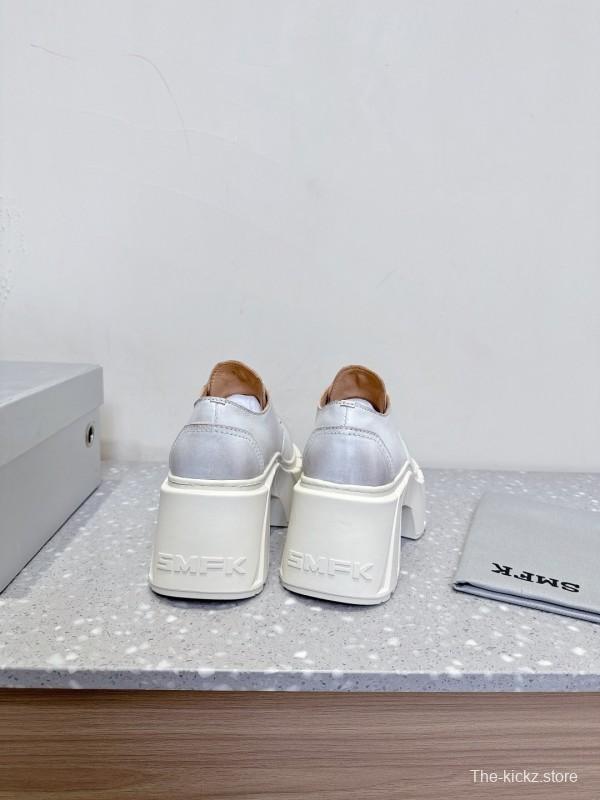 SMFK 2025SS Derby Shoes with Thick Sole Platform - LY00260